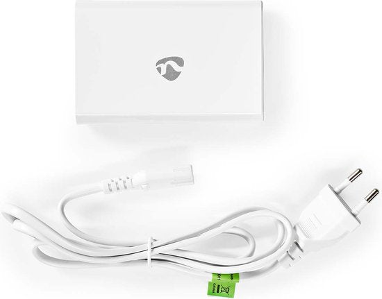 Nedis Oplader - 1x 2,1 A / 2x 2,4 A / 3x 1,0 A - Outputs: 6 - Poorttype: 6x USB-A - Geen Kabel Inbegrepen - 50 W - Enkele voltage selectie - afbeelding 3