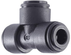 John Guest PM0208E 8 mm T-stuk 10 x koppeling kunststof mof JG push-in fitting - afbeelding 1