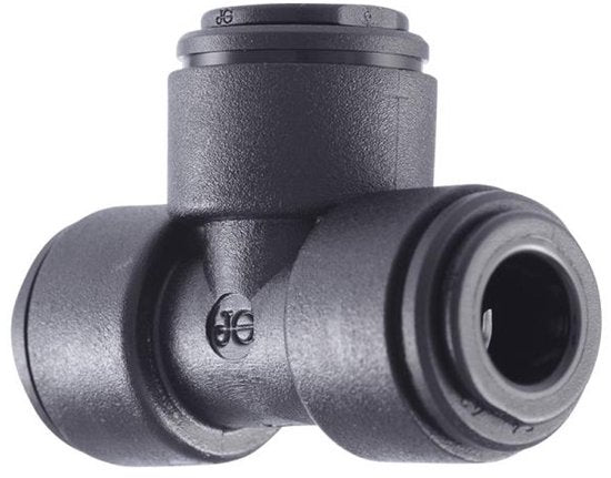 John Guest PM0208E 8 mm T-stuk 10 x koppeling kunststof mof JG push-in fitting - afbeelding 1