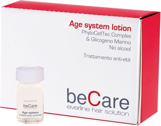 everline hair solution Age system lotion 6x7ml - afbeelding 1