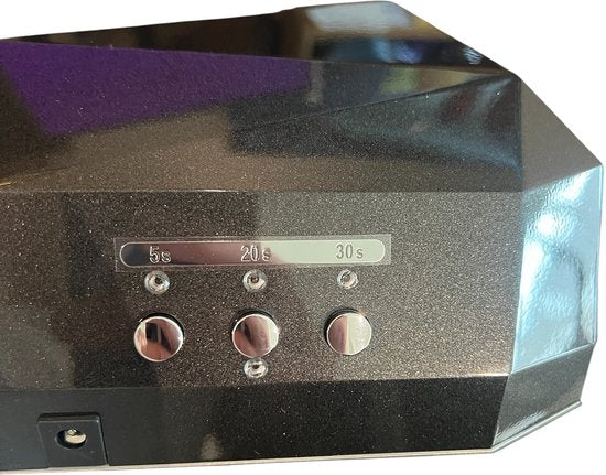 Diamond Led Light Black Professional High-Performance Gel Light 30 Watt ( 5 Sec. - 20 Sec. - 30 Sec.) - afbeelding 4