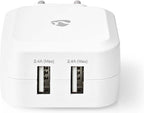 Wandoplader | 4,8 A | 2 uitgangen | USB-A | - afbeelding 38
