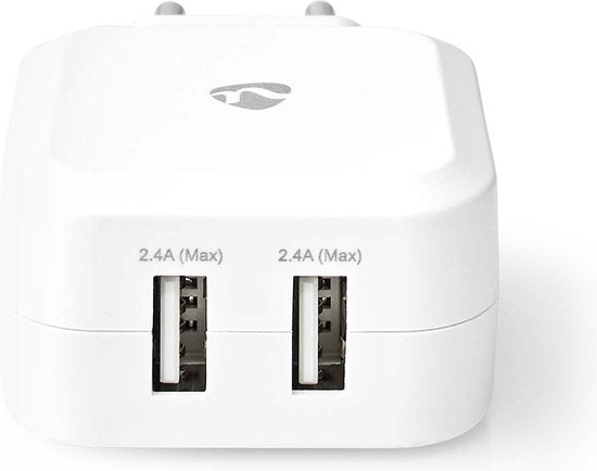 Wandoplader | 4,8 A | 2 uitgangen | USB-A | - afbeelding 24