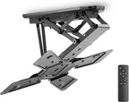 Nedis Gemotoriseerde TV-plafondbeugel - 23 - 55 " - Maximaal schermgewicht: 30 kg - Kantelbaar - Maximale plafondafstand: 663 mm - Minimale plafondafstand: 108 mm - Afstandbestuurbaar - Staal - Zwart - afbeelding 11