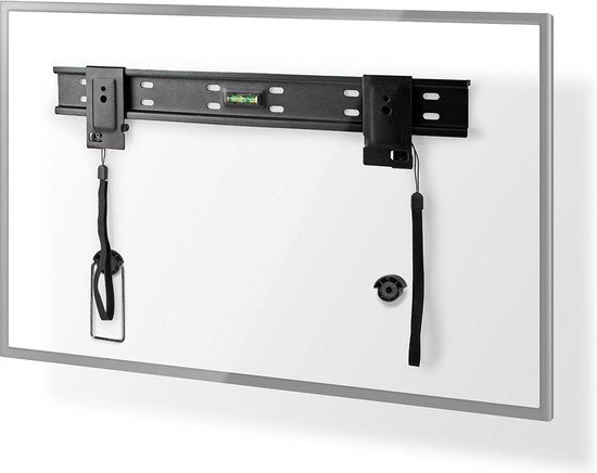 Nedis Vaste TV-Muurbeugel - 32 - 55 " - Maximaal schermgewicht: 50 kg - Minimale muurafstand: 14.5 mm - Staal - Zwart - afbeelding 14