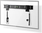 Nedis Vaste TV-Muurbeugel - 32 - 55 " - Maximaal schermgewicht: 50 kg - Minimale muurafstand: 14.5 mm - Staal - Zwart - afbeelding 14