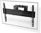 Nedis Draai en Kantelbare TV Muurbeugel - 37 t/m 80 Inch - Max 35 Kg - Zwart - afbeelding 1