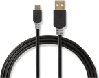 USB-Kabel - USB 2.0 - USB-A Male - USB Micro-B Male - 480 Mbps - Verguld - m - PVC - afbeelding 17