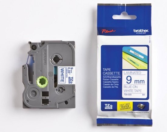 Brother 9mm tape gelamineerd - afbeelding 10