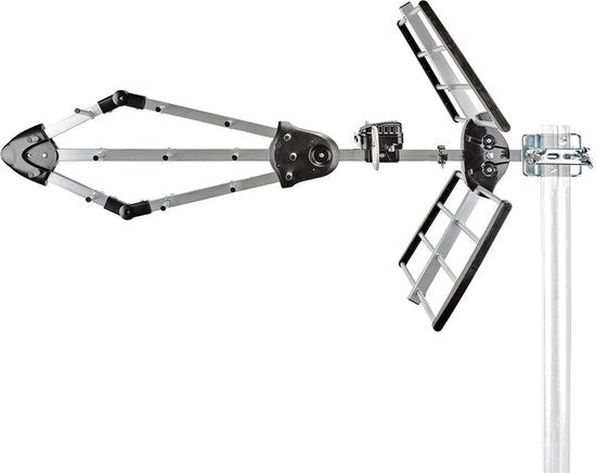 Nedis Buitenantenne - UHF - Ontvangstbereik: ≥50 km - LTE700 - Versterking: 14 dB - 75 Ohm - Antenne lengte: 841 mm - ABS / Aluminium - afbeelding 2