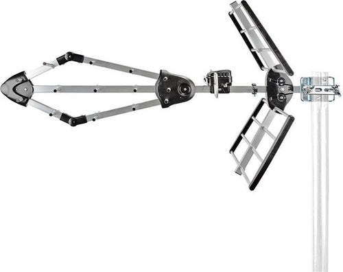 Nedis Buitenantenne - UHF - Ontvangstbereik: ≥50 km - LTE700 - Versterking: 14 dB - 75 Ohm - Antenne lengte: 841 mm - ABS / Aluminium - afbeelding 2