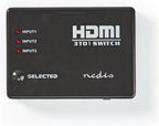 Nedis HDMI-Switch - 3 poort(en) - 3x HDMI Input - 1x HDMI Output - 1080p - 3.4 Gbps - ABS - Zwart - afbeelding 14