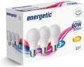 Energetic LED Bulb Lampen E27 60W 3 Stuks - afbeelding 1