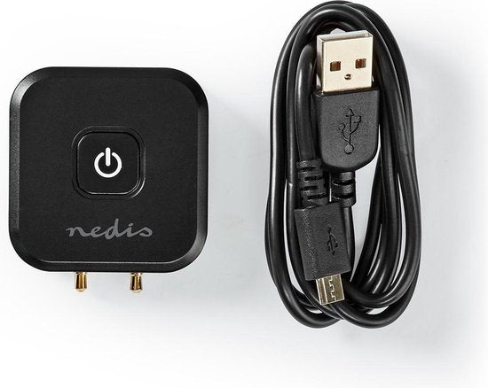 Bluetooth-Zender - Input: 2x 3,5 mm Male - SBC - Maximaal 1 Apparaat - 5 uur - Automatische uitschakelfunctie - Zwart - afbeelding 8