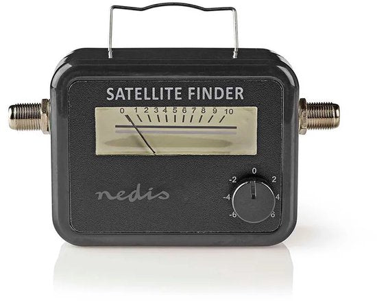 Nedis Signaalsterktemeter voor Satelliet - 950-2400 MHz - Ingangsgevoeligheid: 83 dB - Uitgangsniveau: 102 dBuV - Zwart - afbeelding 2