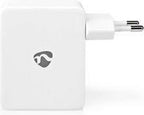Nedis Oplader - 24 W - 4x 2.4 A - Outputs: 4 - 4x USB-A - Geen Kabel Inbegrepen - Single Voltage Output - Wit - afbeelding 12