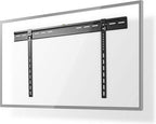 Nedis Vaste TV-Muurbeugel - 37 - 70 " - Maximaal schermgewicht: 65 kg - Minimale muurafstand: 9 mm - Staal - Zwart - afbeelding 1