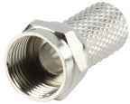 F-connector | Mannelijk | Voor 6,8mm-coaxkabels | 25 stuks | Metaal - afbeelding 55