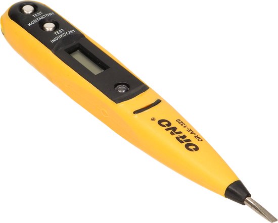 Orno - Spanningsmeter - 12-250V - LCD Display - Contact/Inductie - afbeelding 2