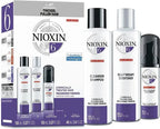 Nioxin 3-Delige Systeem 6 Chemisch Behandeld Haar met Gevorderd Dunner Wordend Haar Behandeling Hoofdhuid Therapie Haar Verdikkingsbehandeling - afbeelding 1