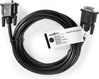 Nedis VGA-Kabel - VGA Male - VGA Male - Vernikkeld - Maximale resolutie: 1024x768 - 3.00 m - Rond - ABS - Zwart - Label - afbeelding 2