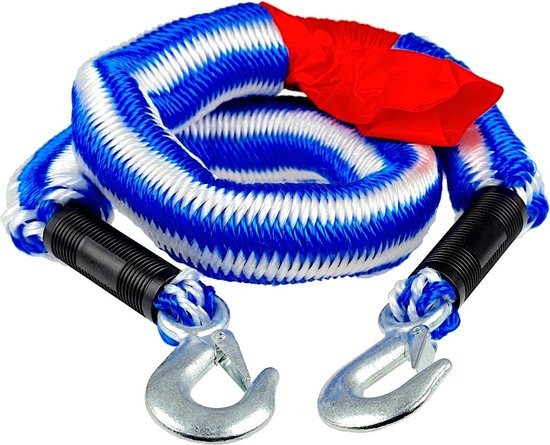 Trax Sleepkabelset - Stretch 2800Kg - veiligheidshaken - afbeelding 1