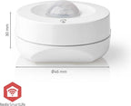 Nedis SmartLife Bewegingssensor - Zigbee 3.0 - Batterij Gevoed - IP20 - Detectiehoek: 120 ° - Detectiebereik: 5 m - Max. batterijduur: 12 Maanden - Wit - afbeelding 8