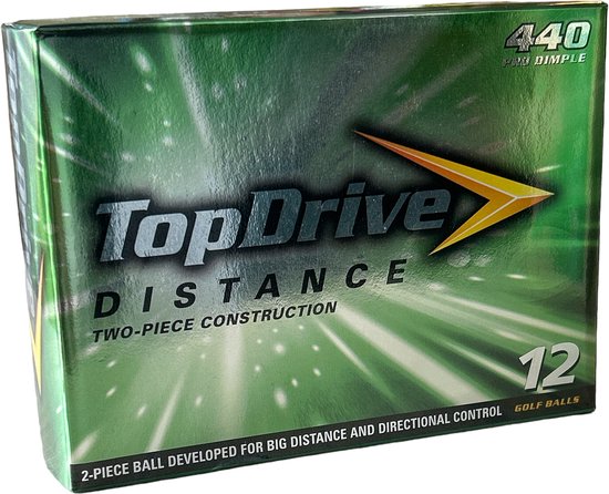TopDrive Distance Golf Balls 12 stuks - afbeelding 1