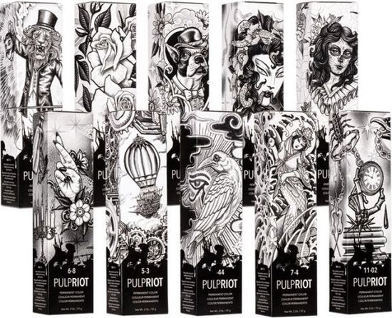 Pulp Riot Faction 8 Permanent Hair Color Natural 9-0 57g - afbeelding 1