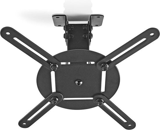 Nedis Projectorbeugel - Draai- en Kantelbaar - 10 kg - Draaibaar - Kantelbaar - Staal - Zwart - afbeelding 1