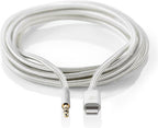 Nedis Lightning-Adapter - Apple Lightning 8-Pins - 3,5 mm Male - Verguld - 1.00 m - Rond - Nylon - afbeelding 11