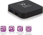 EWENT - Ewent EW1134 USB HUB USB 3.1 4x (up to 5 Gbps) incl power adapter - EW1134 - afbeelding 1