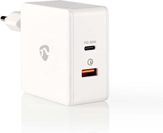 Nedis thuislader met 1 USB-C PD en 1 USB-A Quick Charge 3.0 poort - 48W - afbeelding 18