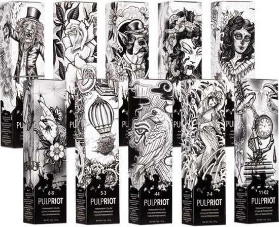 Pulp Riot Faction 8 Permanent Hair Color Brown 8-8 57g - afbeelding 1