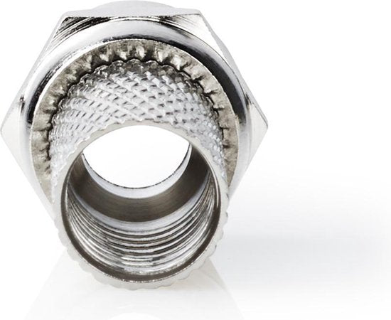 F-connector | Mannelijk | Voor 6,8mm-coaxkabels | 25 stuks | Metaal - afbeelding 33