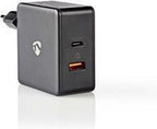 Nedis thuislader met 1 USB-C PD en 1 USB-A Quick Charge 3.0 poort - 48W - afbeelding 10