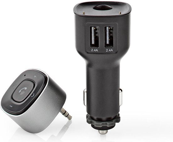Nedis Bluetooth Multi-Adapter - Output: 1x 3,5 mm - SBC - 7 uur - Ingebouwde microfoon - Volumebediening - Automatische uitschakelfunctie - Grijs / Zwart - afbeelding 10