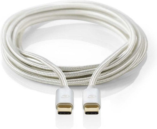 USB voor Synchroniseren, Opladen en AV-Ondersteuning | Verguld | USB C™ Male naar USB C™ Male | Voor Aansluiten van Smartphones en Mobiele Apparaten - afbeelding 57