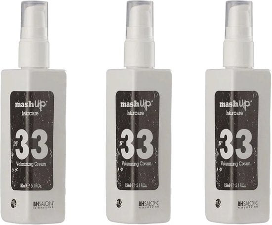 mashUp haircare N° 33 Volumizing Cream 150ml - 3 stuks - afbeelding 1