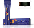 ISO i color Permanent Conditioning Crème Color 60ml 1N Black - afbeelding 1