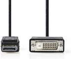 | DisplayPort Male | DVI-D 24+1-Pins Male | | | m | | | Zwart | - afbeelding 4