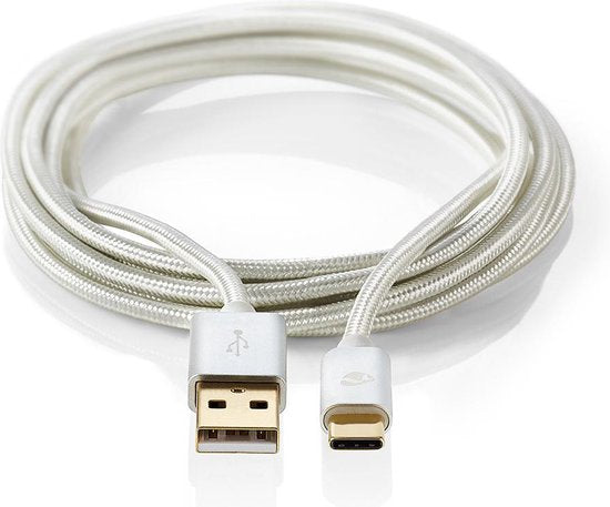 USB voor Synchroniseren, Opladen en AV-Ondersteuning | Verguld | USB C™ Male naar USB A Male | Voor Aansluiten van Smartphones en Mobiele Apparaten - afbeelding 17