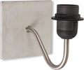 Home Sweet Home - Moderne wandlamp Concrete voor lampenkap - Beton - 13/13/12cm - gemaakt van Metaal - geschikt voor E27 LED lichtbron - voor - afbeelding 1
