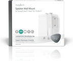 Nedis Speakerbeugel - Geschikt voor Sonos® One SL™ / Sonos® One™ / Sonos® PLAY:1™ - Wand - 3 kg - Draaibaar / Kantelbaar / Zwenken - Kantelbaar - Draaibaar - Staal - Wit - afbeelding 11