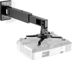 Nedis Projectorbeugel - Draai- en Kantelbaar - 15 kg - Draaibaar - Kantelbaar - Staal - Zwart - afbeelding 1