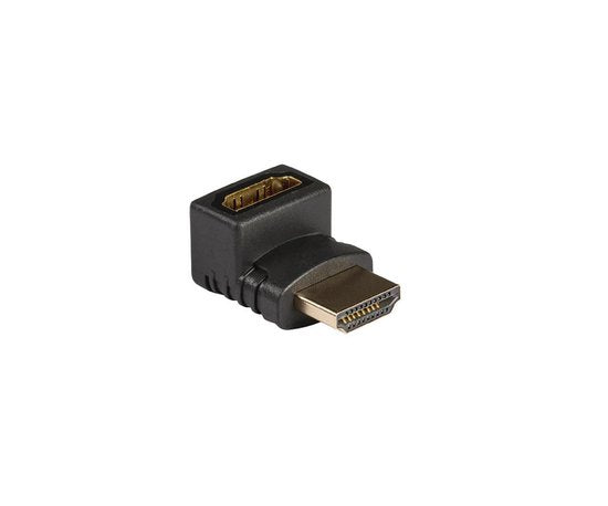 HDMI 270 haaks adapter HDMI -connector - HDMI -ingang 1 stuk grijs - afbeelding 6