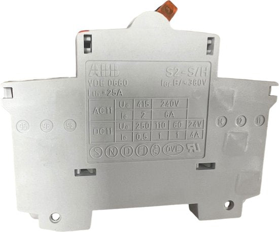 ABB Hulpschakelaar / Signalcontact / Hilfschalter GH S280 1901 R0008 - afbeelding 5
