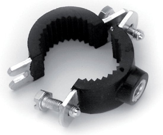 Raccorderie Metalliche Pratiko 351304001 3/4" Kraag voor buisklemming met rubberen pakking zonder plug & hout-ijzerschroef - 2 stuks - afbeelding 1