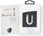 Nedis Lightning-Adapter - Apple Lightning 8-Pins - 3,5 mm Female - Verguld - 0.15 m - Rond - Aluminium - afbeelding 6