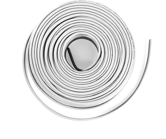 Nedis Netwerk Kabel Rol - CAT5e - Stranded - U/UTP - Koper - 100.0 m - Binnenshuis - Rond - PVC - Grijs - Gift Box - afbeelding 1